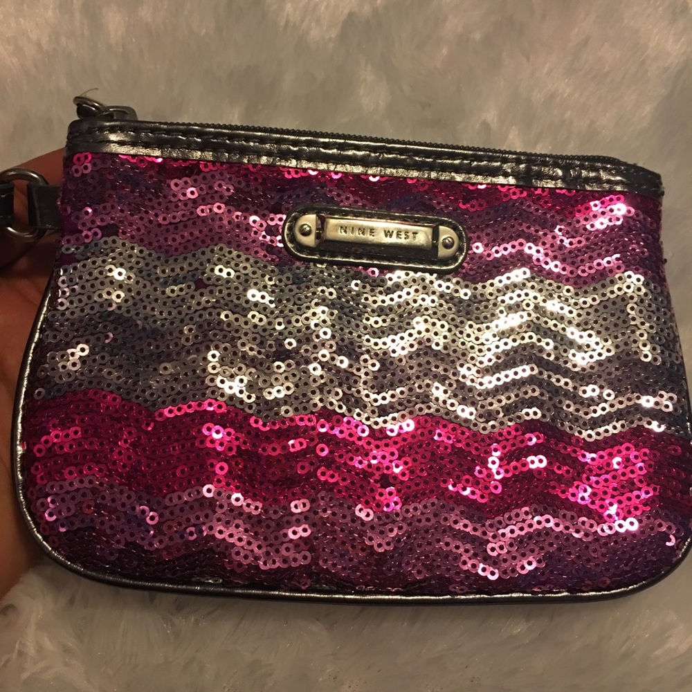 Nine West. Sparkle clutch.